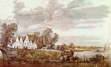  Aelbert Oil Painting - Landscape 1640 countryside scenery painter Aelbert Cuyp